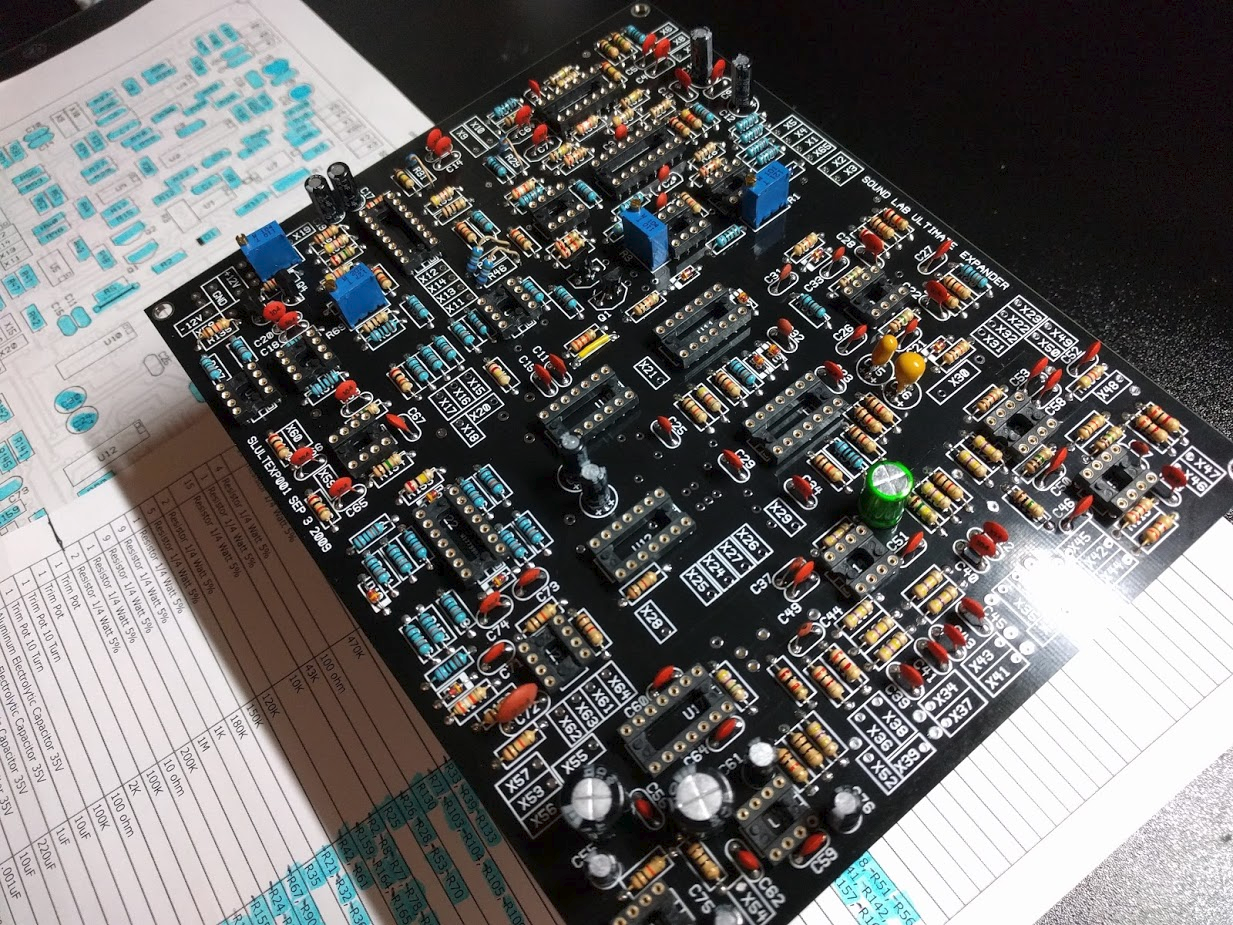 Expander PCB populated