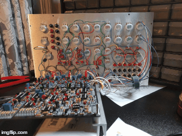 Wiring the front panel to the PCB
