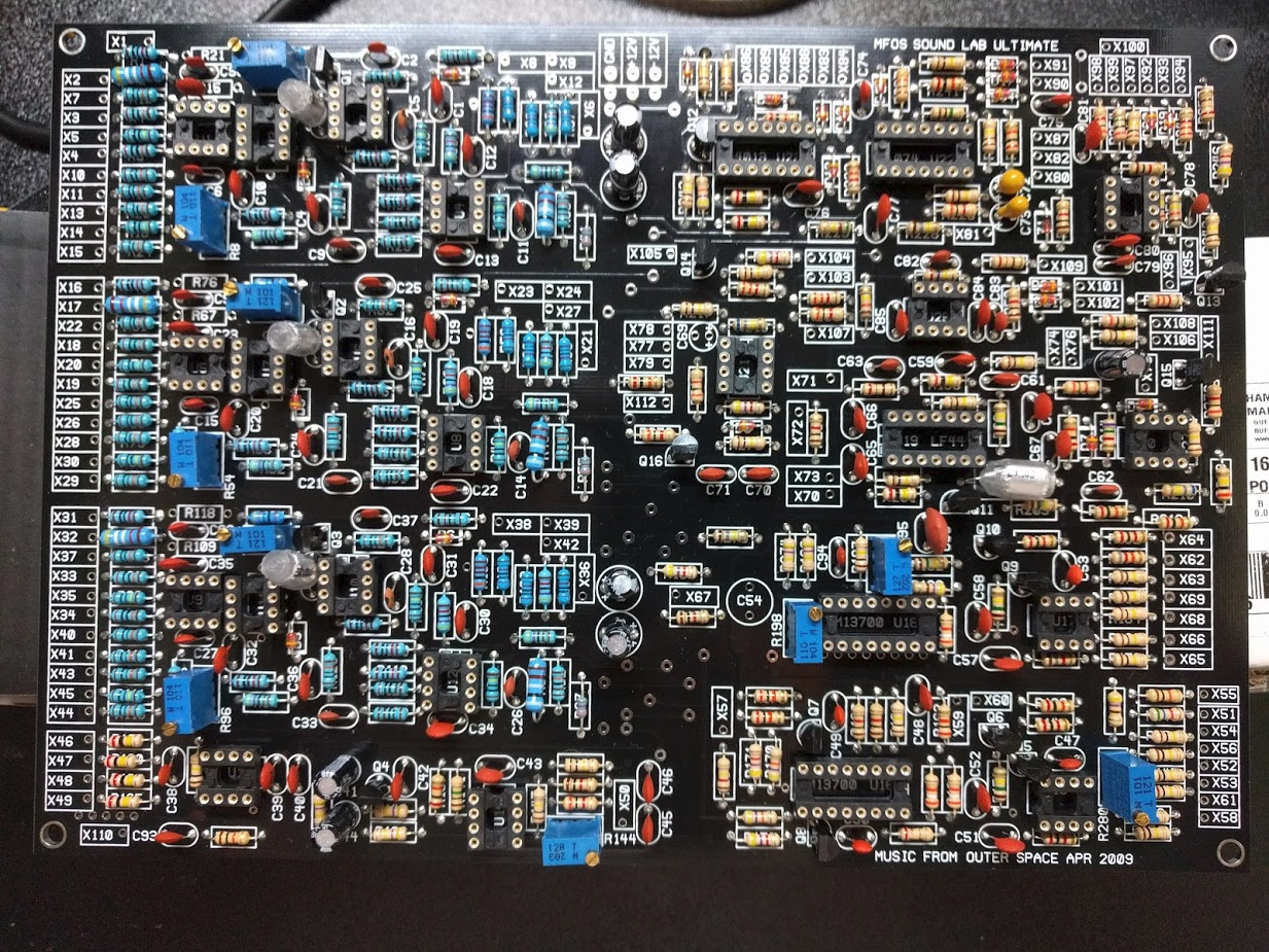 Completed PCB