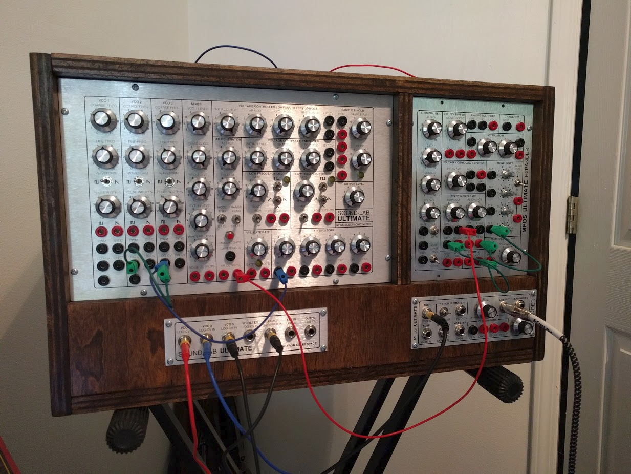 The finished MFOS Ultimate + Expander build